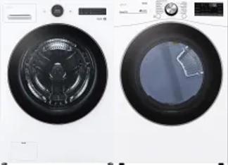 Side by Side Washer & Dryer Set