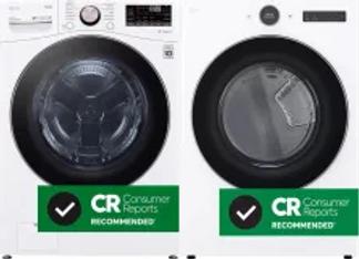 Side by Side Washer & Dryer Set