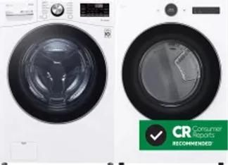 Side by Side Washer & Dryer Set