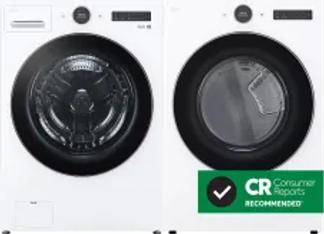 Side by Side Washer & Dryer Set