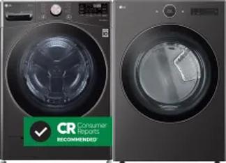 Side by Side Washer & Dryer Set