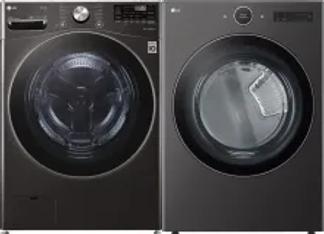 Side by Side Washer & Dryer Set