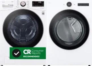 Side by Side Washer & Dryer Set