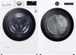Side by Side Washer & Dryer Set