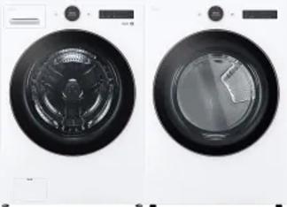 Side by Side Washer & Dryer Set