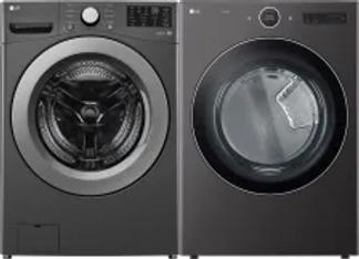 Side by Side Washer & Dryer Set