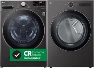 Side by Side Washer & Dryer Set