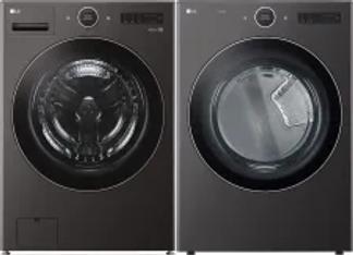 Side by Side Washer & Dryer Set