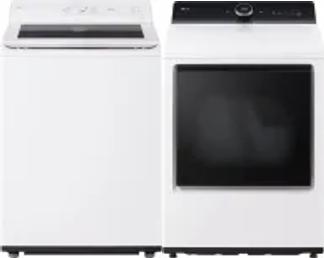 Side by Side Washer & Dryer Set