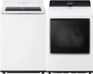 Side by Side Washer & Dryer Set