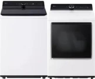 Side by Side Washer & Dryer Set
