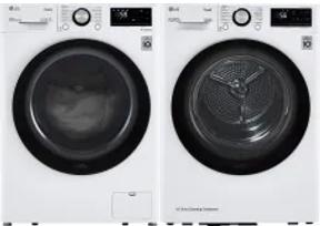 Side by Side Washer & Dryer Set
