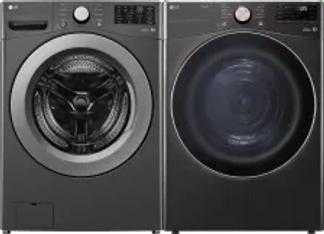 Side by Side Washer & Dryer Set