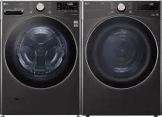 Side by Side Washer & Dryer Set