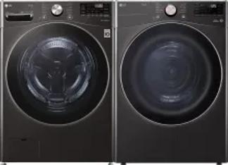 Side by Side Washer & Dryer Set
