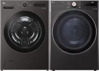 Side by Side Washer & Dryer Set
