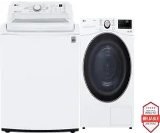 Side by Side Washer & Dryer Set
