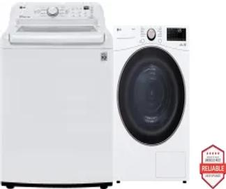 Side by Side Washer & Dryer Set