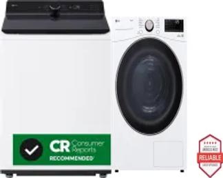 Side by Side Washer & Dryer Set