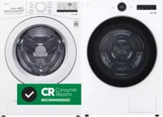 Side by Side Washer & Dryer Set
