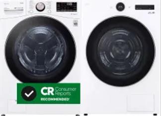 Side by Side Washer & Dryer Set