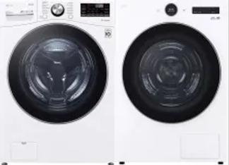 Side by Side Washer & Dryer Set