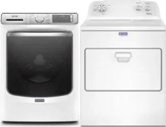 Side by Side Washer & Dryer Set