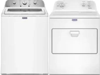 Side by Side Washer & Dryer Set