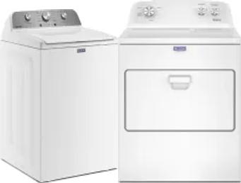 Side by Side Washer & Dryer Set