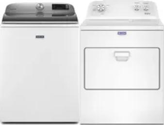 Side by Side Washer & Dryer Set
