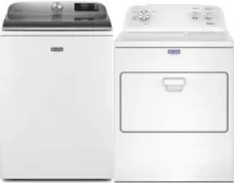 Side by Side Washer & Dryer Set