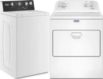 Side by Side Washer & Dryer Set
