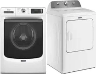 Side by Side Washer & Dryer Set
