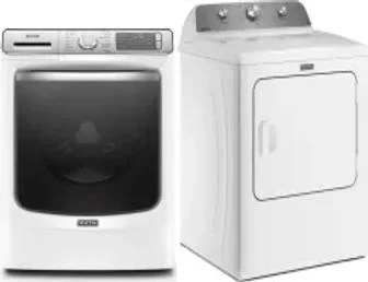 Side by Side Washer & Dryer Set