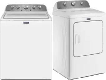 Side by Side Washer & Dryer Set