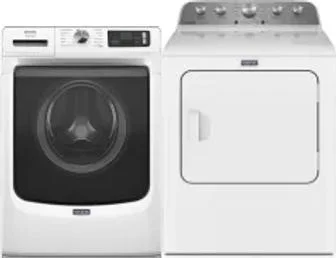 Side by Side Washer & Dryer Set
