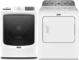 Side by Side Washer & Dryer Set