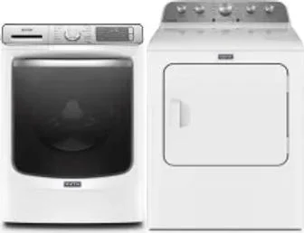 Side by Side Washer & Dryer Set