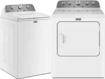 Side by Side Washer & Dryer Set