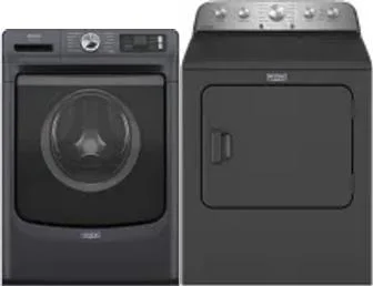 Side by Side Washer & Dryer Set