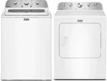 Side by Side Washer & Dryer Set