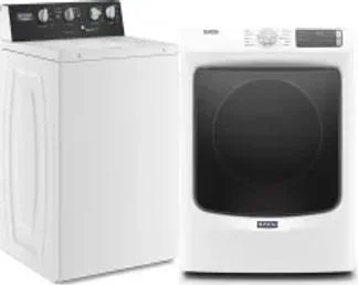 Side by Side Washer & Dryer Set