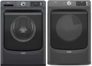 Side by Side Washer & Dryer Set