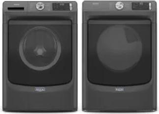 Side by Side Washer & Dryer Set