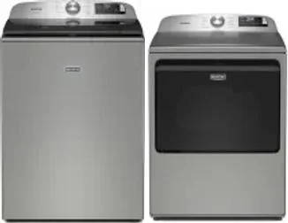 Side by Side Washer & Dryer Set