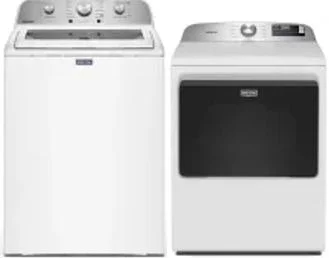 Side by Side Washer & Dryer Set