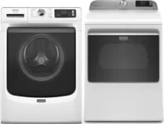 Side by Side Washer & Dryer Set