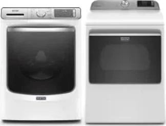 Side by Side Washer & Dryer Set