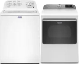 Side by Side Washer & Dryer Set