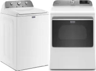 Side by Side Washer & Dryer Set
